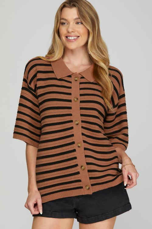The Cinnamon Social Knit Set