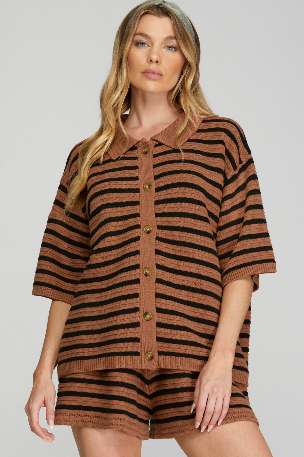 The Cinnamon Social Knit Set